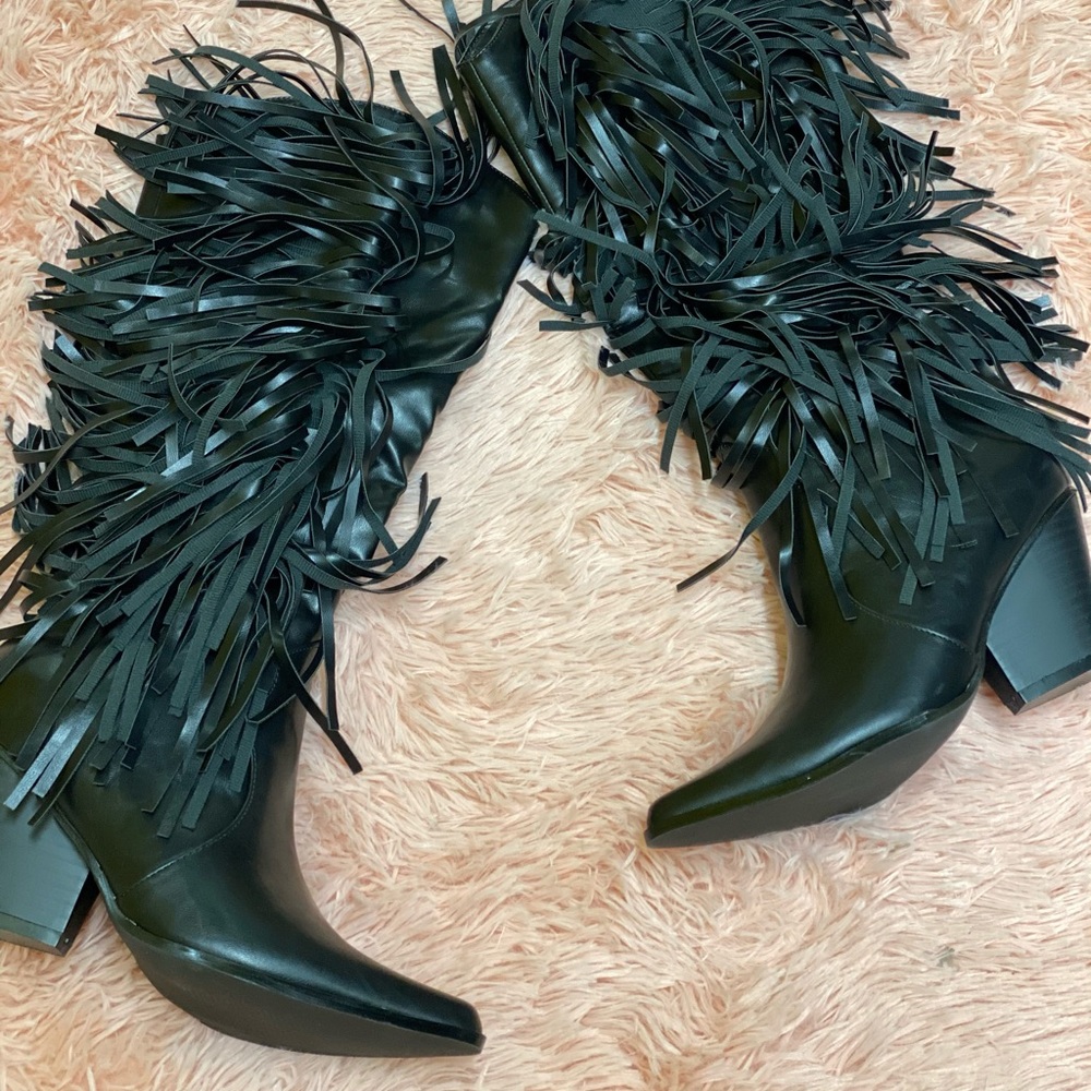 Fringe Cowboy 🤠 Boots